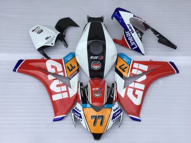Carenados Moto Honda CBR1000RR 2008-2011 - Blanco Rojo Azul Naranja Negro Elf Givi 77 Fábrica
