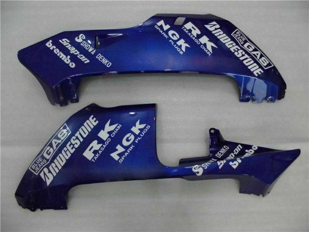 Carenado Moto Honda CBR600RR 2003-2004 - Blanco Rojo Azul Fábrica