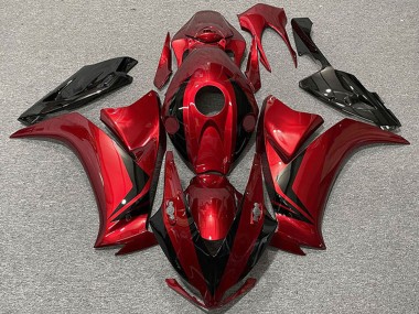 Carenados Moto Honda CBR1000RR 2012-2016 - Rojo Negro Brillante Estilo Fábrica