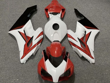 Carenados Moto Honda CBR1000RR 2004-2005 - Blanco Rojo Negro Brillante Fábrica