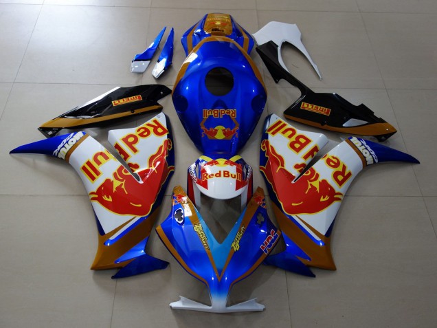 Carenados Moto Honda CBR1000RR 2012-2016 - Blanco Azul Oro Rojo Bull Fábrica