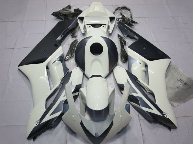 Carenados Moto Honda CBR1000RR 2004-2005 - Blanco Negro Mate Fábrica