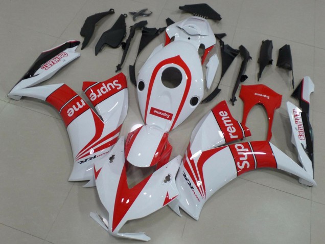 Carenados Moto Honda CBR1000RR 2012-2016 - Blanco Rojo Supreme Fábrica