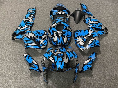 Carenados Moto Honda CBR600RR 2005-2006 - Camouflage Azul Fábrica