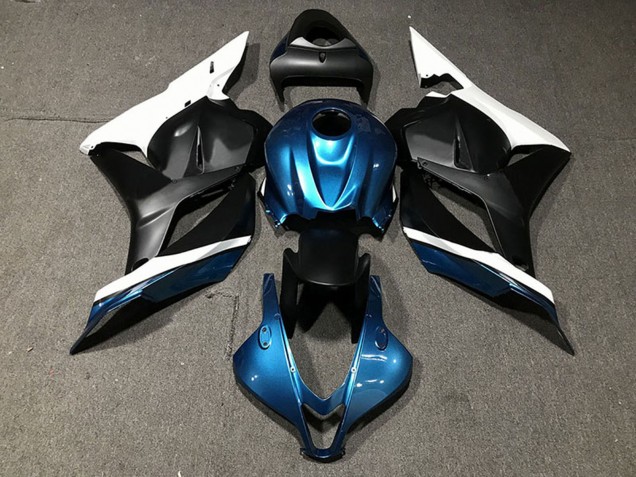Carenados Moto Honda CBR600RR 2009-2012 - Blanco Azul Negro Mate Fábrica