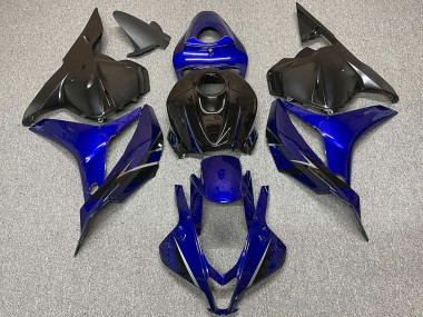 Carenados Moto Honda CBR600RR 2009-2012 - Azul Negro Brillante OEM Estilo Fábrica