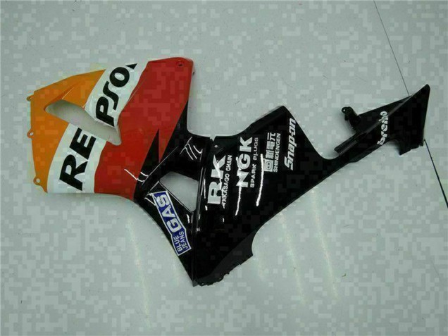 Carenados Moto Honda CBR600RR 2005-2006 - Naranja Blanco Rojo Negro Repsol Fábrica
