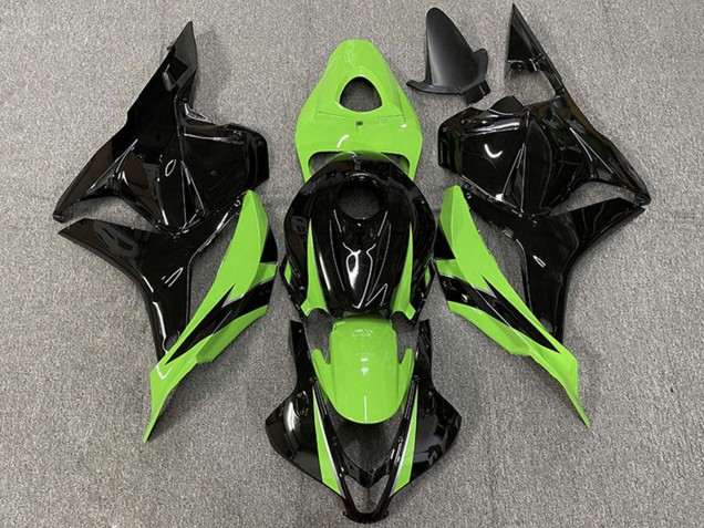 Carenados Moto Honda CBR600RR 2009-2012 - Verde Negro Brillante OEM Estilo Fábrica