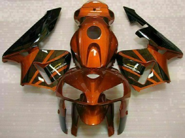 Kits Carenado Moto Honda CBR600RR 2005-2006 - Naranja Negro Fábrica