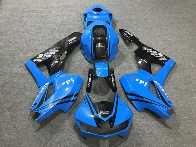 Carenados Moto Honda CBR600RR 2013-2026 - Azul Negro Brillante Fábrica