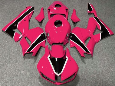 Carenados Moto Honda CBR600RR 2013-2026 - Rosa Blanco Negro Brillante Fábrica