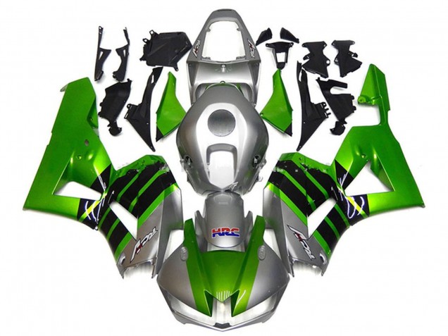 Carenados Moto Honda CBR600RR 2013-2026 - Plata Verde Negro Brillante HRC Fábrica