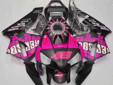 Carenados Moto Honda CBR600RR 2003-2004 - Hot Rosa Negro Brillante Rossi Repsol Fábrica