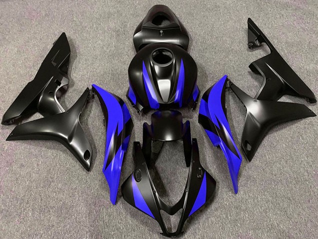Carenado Moto Honda CBR600RR 2007-2008 - Azul Negro Mate Fábrica