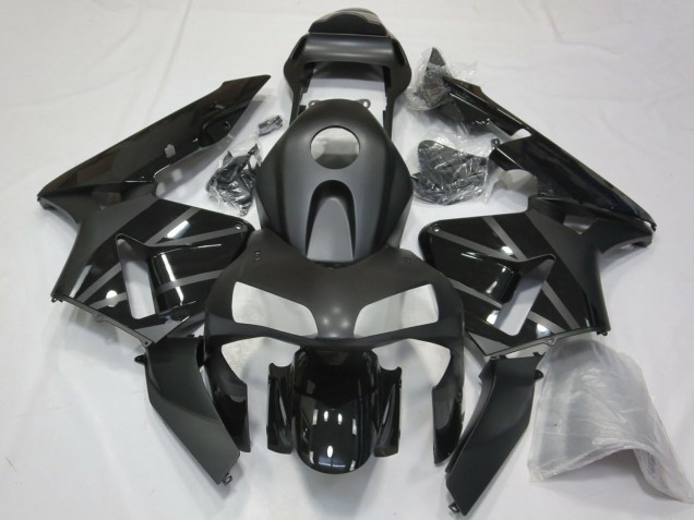Carenados Moto Honda CBR600RR 2003-2004 - Negro Brillante Negro Mate Fábrica