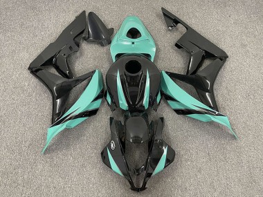Carenados Moto Honda CBR600RR 2007-2008 - Verde Menta Negro Brillante Fábrica