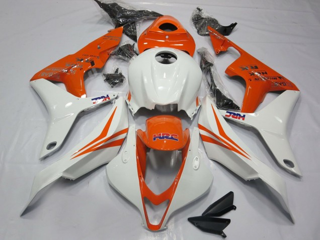 Carenados Moto Honda CBR600RR 2007-2008 - Blanco Naranja HRC Fábrica