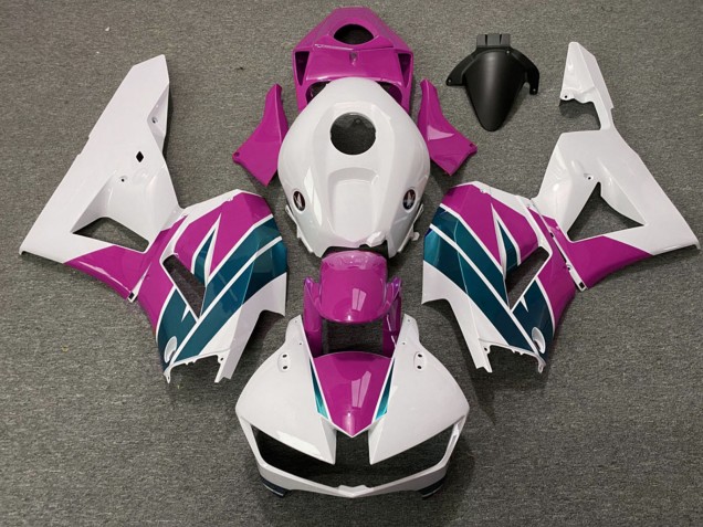 Carenados Moto Honda CBR600RR 2013-2026 - Blanco Rosa Emerald Fábrica