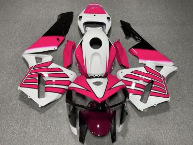 Carenados Moto Honda CBR600RR 2005-2006 - Blanco Rosa Alas Fábrica