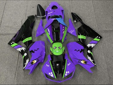 Carenados Moto Honda CBR600RR 2013-2026 - Púrpura Verde Azul Negro Brillante Tiburón Fábrica