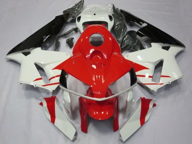 Carenados Moto Honda CBR600RR 2005-2006 - Blanco Rojo Negro Fábrica