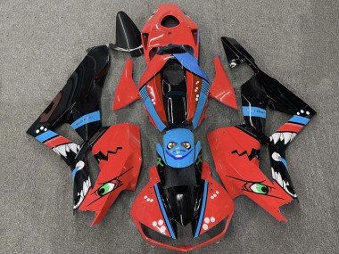 Carenados Moto Honda CBR600RR 2013-2026 - Rojo Azul Negro Brillante Tiburón Fábrica