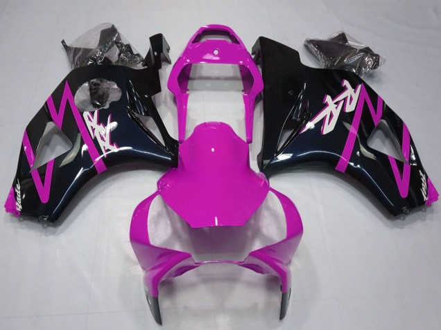 Carenado Moto Honda CBR954RR 2002-2003 - Rosa Negro Brillante Fábrica
