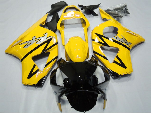 Carenados Moto Honda CBR954RR 2002-2003 - Amarillo Negro Brillante CBR Estilo Fábrica