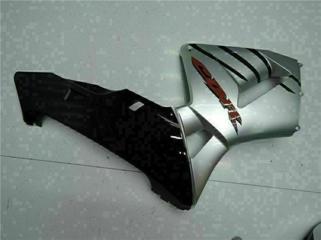 Carenados Moto Honda CBR600RR 2005-2006 - Negro Brillante Plata Fábrica