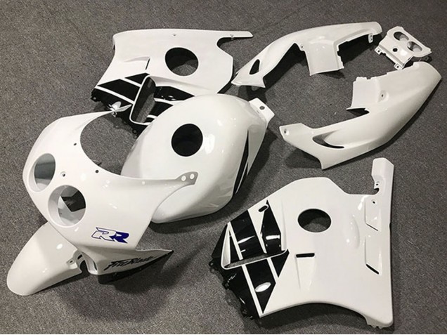 Carenados Moto Honda CBR250RR 1990-1998 - Blanco Negro Brillante Fábrica