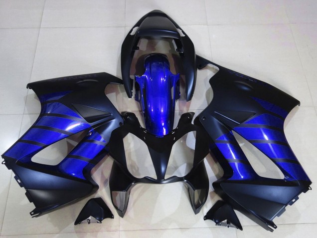 Carenados Moto Honda VFR 800 2002-2013 - Azul Brillante Azul Mate Negro Mate Fábrica