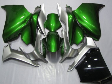 Carenados Moto Honda VFR 1200 2010-2014 - Plata Verde Fábrica