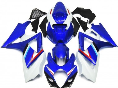 Carenados Moto Suzuki GSXR 1000 2007-2008 - Azul Blanco Rojo Negro Fábrica