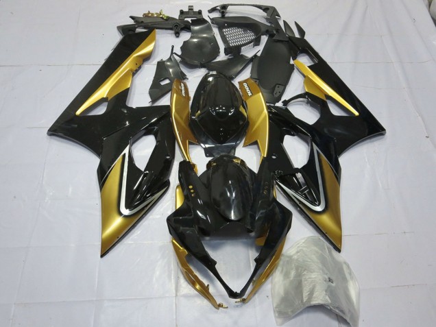 Carenados Moto Suzuki GSXR 1000 2005-2006 - Oro Negro Fábrica