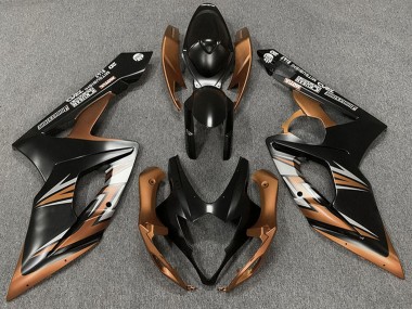 Carenados Moto Suzuki GSXR 1000 2005-2006 - Negro Mate Bronze Fábrica
