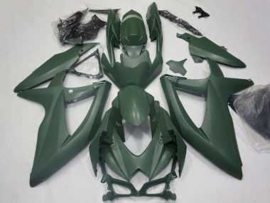Carenados Moto Suzuki GSXR 600 / GSXR 750 2008-2010 - Verde Militar Fábrica