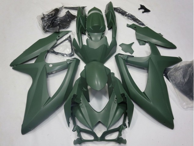Carenados Moto Suzuki GSXR 600 / GSXR 750 2008-2010 - Verde Militar Fábrica