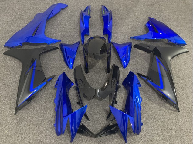 Carenados Moto Suzuki GSXR 600 / GSXR 750 2011-2024 - Azul Negro Gris Fábrica