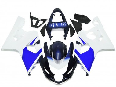 Carenados Moto Suzuki GSXR 600 / GSXR 750 2004-2005 - Blanco Azul Fábrica