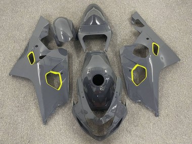 Carenados Moto Suzuki GSXR 600 / GSXR 750 2004-2005 - Nardo Gris Neon Amarillo Fábrica