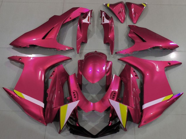Carenados Moto Suzuki GSXR 600 / GSXR 750 2011-2024 - Rojo Blanco Amarillo Fábrica