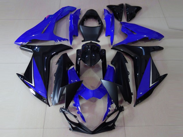 Carenados Moto Suzuki GSXR 600 / GSXR 750 2011-2024 - Azul Negro Brillante Fábrica