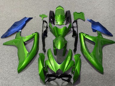 Carenados Moto Suzuki GSXR 600 / GSXR 750 2008-2010 - Verde Azul Fábrica