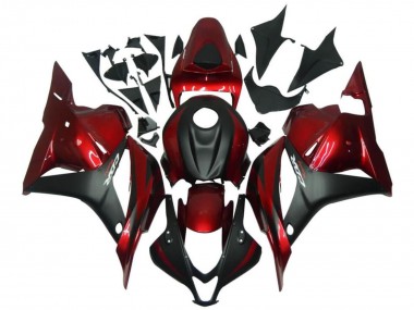 Carenados Moto Honda CBR600RR 2009-2012 - Rojo Negro Mate Fábrica