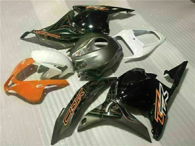 Carenados Moto Honda CBR600RR 2009-2012 - Blanco Naranja Negro Brillante Fábrica