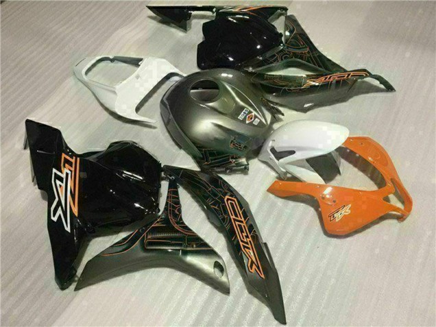 Carenados Moto Honda CBR600RR 2009-2012 - Blanco Naranja Negro Brillante Fábrica