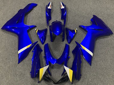 Carenados Moto ABS Suzuki GSXR 600 / GSXR 750 2011-2024 - Azul Blanco Amarillo Fábrica
