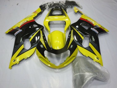Carenados Moto Suzuki GSXR 600 / GSXR 750 2001-2003 - Amarillo Gris Negro Brillante Fábrica