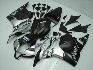 Carenados Moto Honda CBR600RR 2009-2012 - Plata Negro Mate Repsol Fábrica