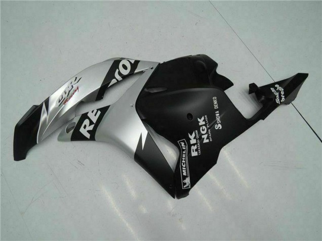 Carenados Moto Honda CBR600RR 2009-2012 - Plata Negro Mate Repsol Fábrica
